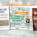 Municipios y organizaciones sociales han difundido diferentes afiches con información sobre los centros de acopio habilitados., La Tribuna