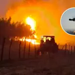 El ingreso no autorizado de personas a la zona de combate generó riesgos operativos y obligó a reforzar los protocolos de seguridad durante la emergencia registrada en la comuna., Cedida; Freepik