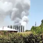 Incendio forestal Alameda Sur en Santa Fe, Cedida