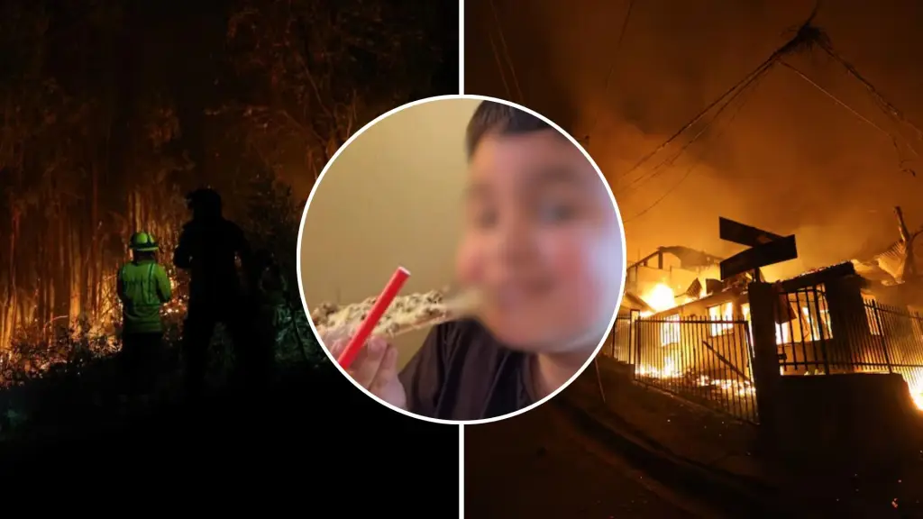 Niño de 10 años lucha por su vida tras salvar a su madre y hermanas durante incendio en Lirquén, Diario La Tribuna