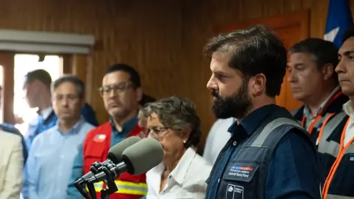 Presidente Boric confirmó pago de 1.837 bonos de recuperación tras incendios en Biobío