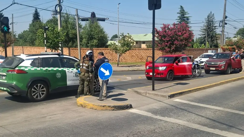 Vehículo recuperado en avenida Las Industrias con Gabriela Mistral, Cedida