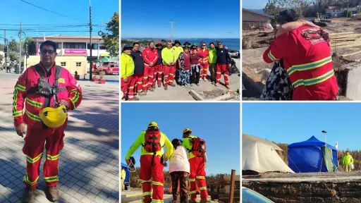 Todo sale de nuestro bolsillo: la cruzada del angelino que lideró el apoyo médico en los cerros de Penco