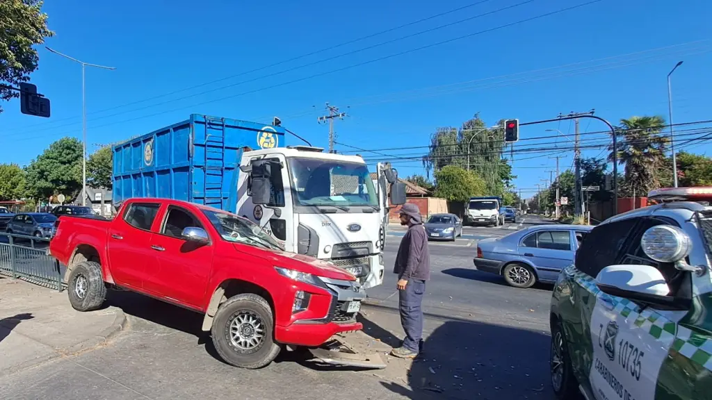 Accidente de tránsito en Av. Sor Vicenta, Cedida