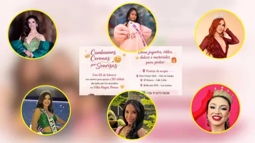 Misses del Biobío impulsan actividad solidaria en apoyo a menores afectados por incendios en Penco