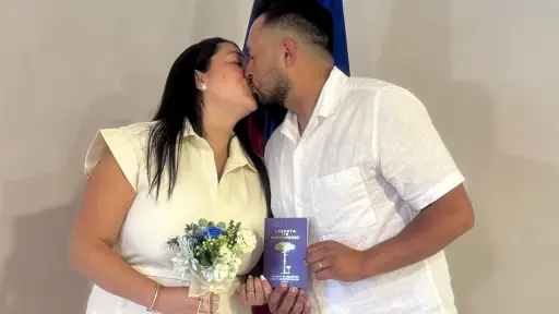 San Valentín en Biobío: 41 parejas dieron el sí y formalizaron su matrimonio el 14 de febrero