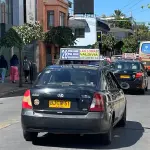 A diferencia de Concepción, en Los Ángelesel parque automotriz de taxis colectivos no ha disminuído, Esteban Sepúlveda / La Tribuna
