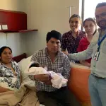 Noemí, la primera bebé nacida el 2024 en la provincia de Biobío, SS.BB 