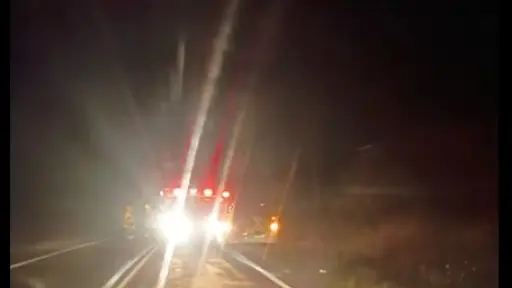 Una persona lesionada dejó una colisión vehicular en Santa Bárbara