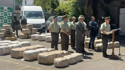 Detenciones en la Región Metropolitana: operación antidrogas hacia el gran Concepción