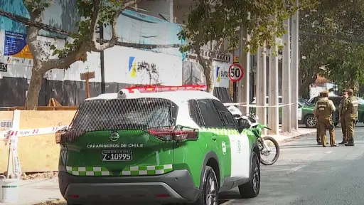 Guardia resulta apuñalado por ex trabajador en obra en construcción en Ñuñoa 