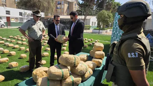 Incautan 275 kilos de marihuana y detienen a tres personas tras investigación en Atacama