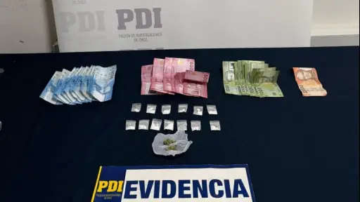 Arrestan a hombre que vendía droga por delivery simulando venta de flores en Traiguén