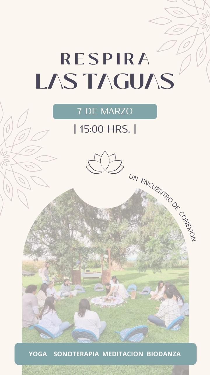 Afiche Respira Las Taguas / Cedida