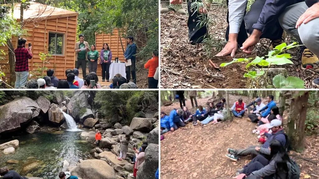 La actividad reunió a representantes del ámbito ambiental, turístico y vecinos del sector Aguas Blancas., @laguna.canicura