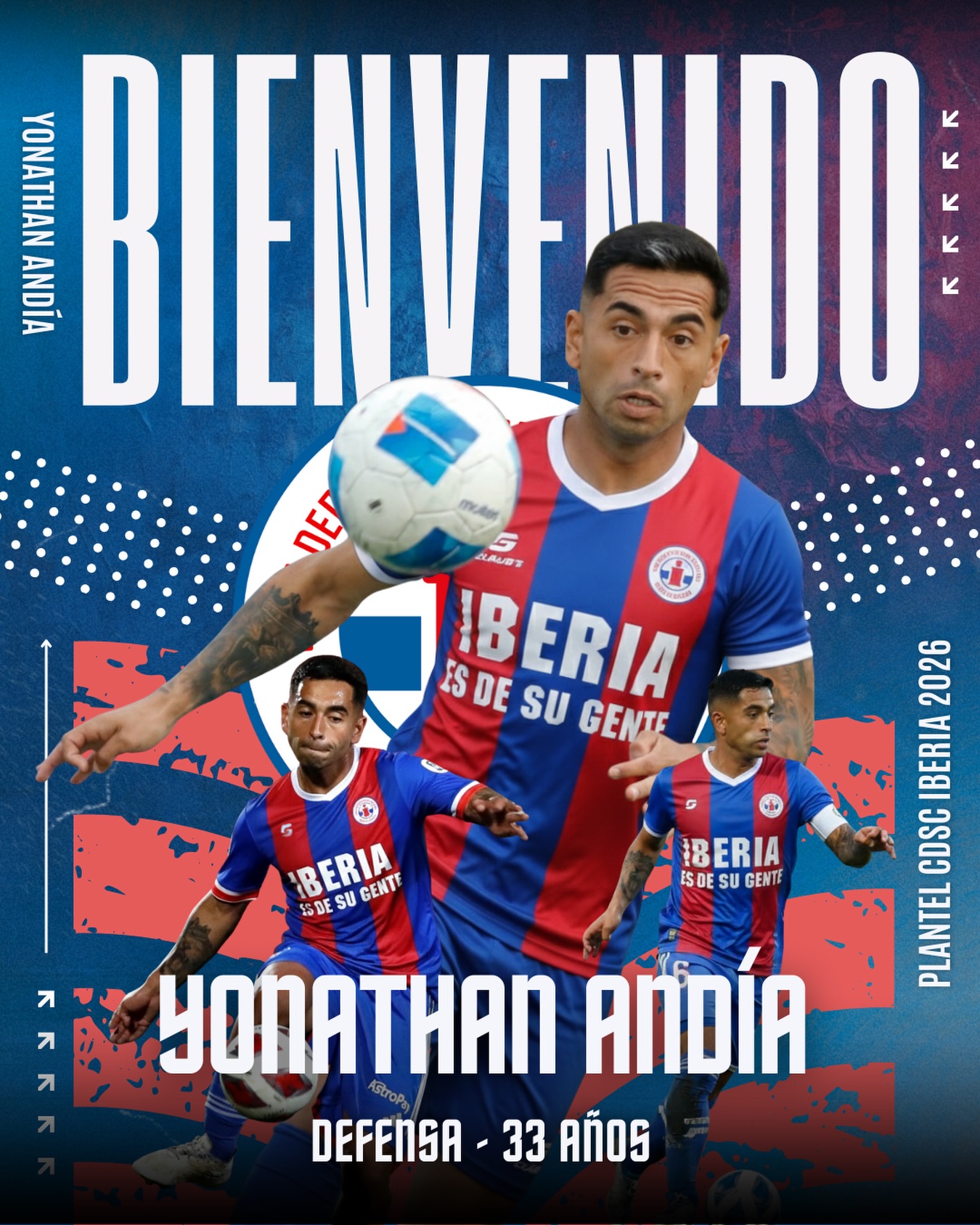 La presentación oficial de Andía en el club azulgrana marca el regreso del  / La Tribuna