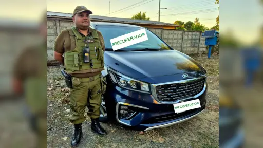 Fiscalización nocturna en Ruta 5 Sur deja un detenido por circular en vehículo robado
