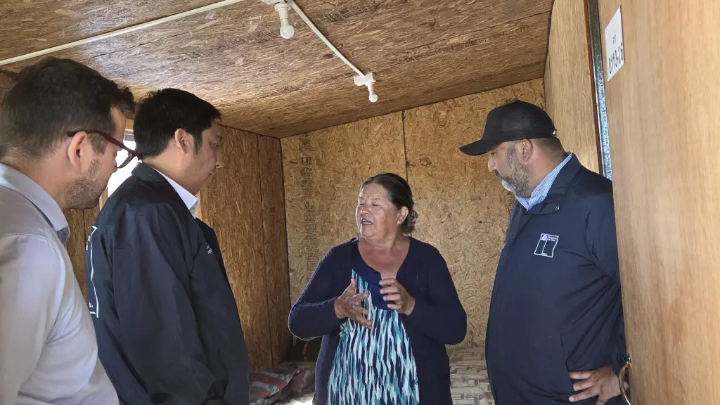 Visita del subsecretario del Interior, Víctor Ramos Muñoz, a zonas afectadas por incendios forestales, DPR Biobío