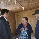 Visita del subsecretario del Interior, Víctor Ramos Muñoz, a zonas afectadas por incendios forestales, DPR Biobío