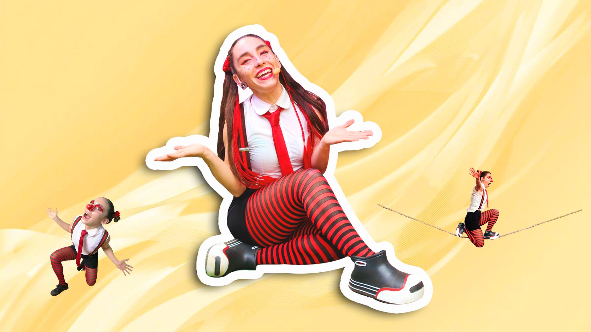 Gabriela Lucía D'Andrea, artista argentina radicada en la provincia de Biobío desde 2018, impulsa su proyecto de animación familiar llamado Limonada Show. / La Tribuna