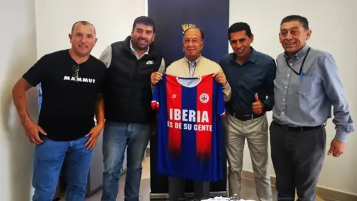 Directiva de Iberia CDSC sella importante acercamiento con la Municipalidad de Los Ángeles