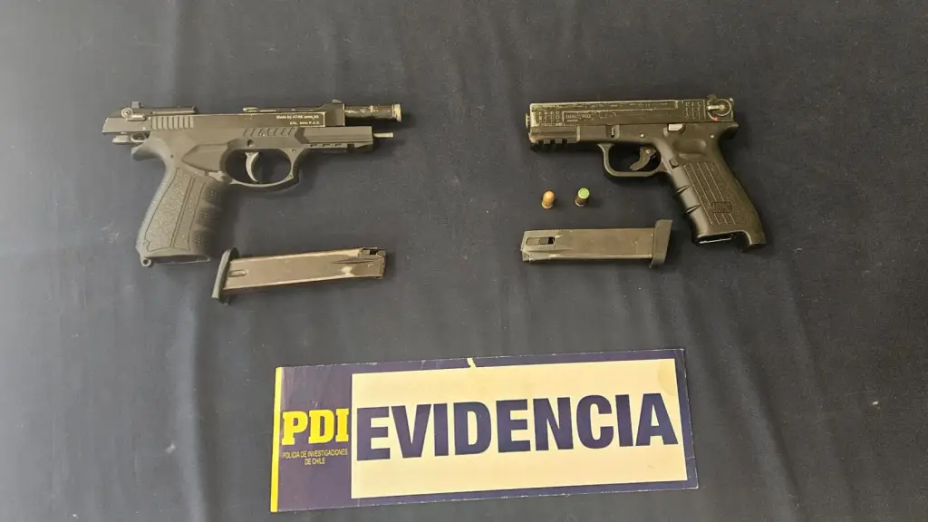 Armas incautadas por la PDI, PDI Araucanía