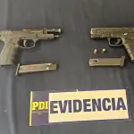 Armas incautadas por la PDI, PDI Araucanía