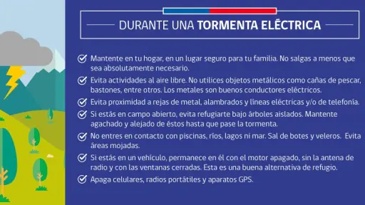 Senapred advierte riesgo por tormentas eléctricas en la cordillera de Biobío y entrega recomendaciones