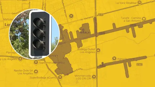 Más de 3.900 clientes sin luz en distintos sectores de Los Ángeles