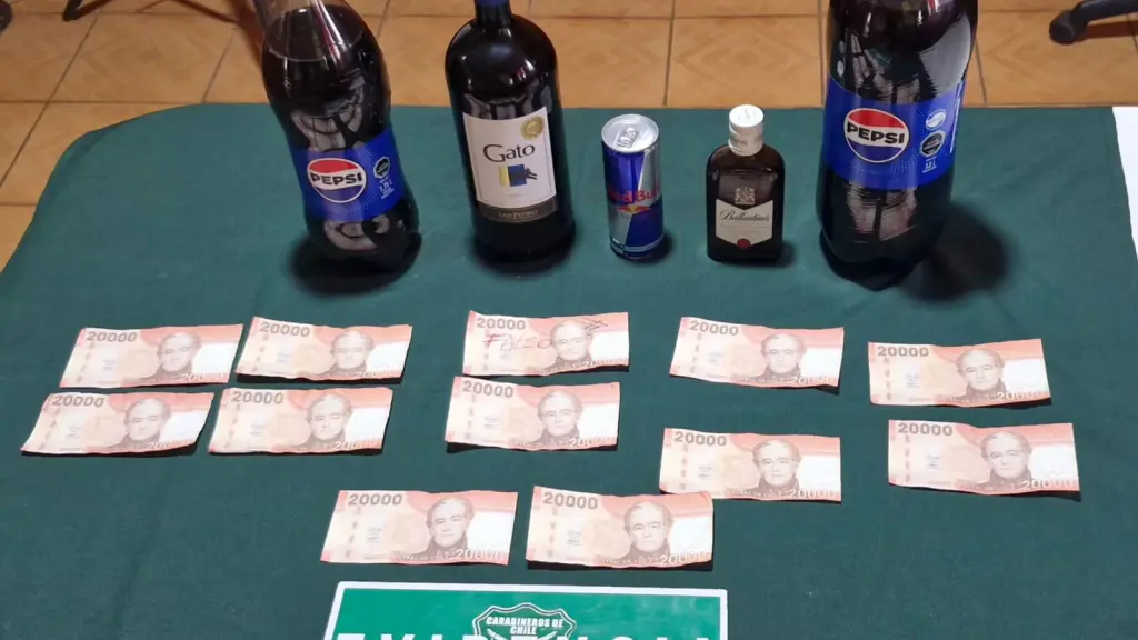 Bebidas alcohólicas fueron recuperadas tras el procedimiento policial realizado por la SIP en la comuna., @CarabBioBio