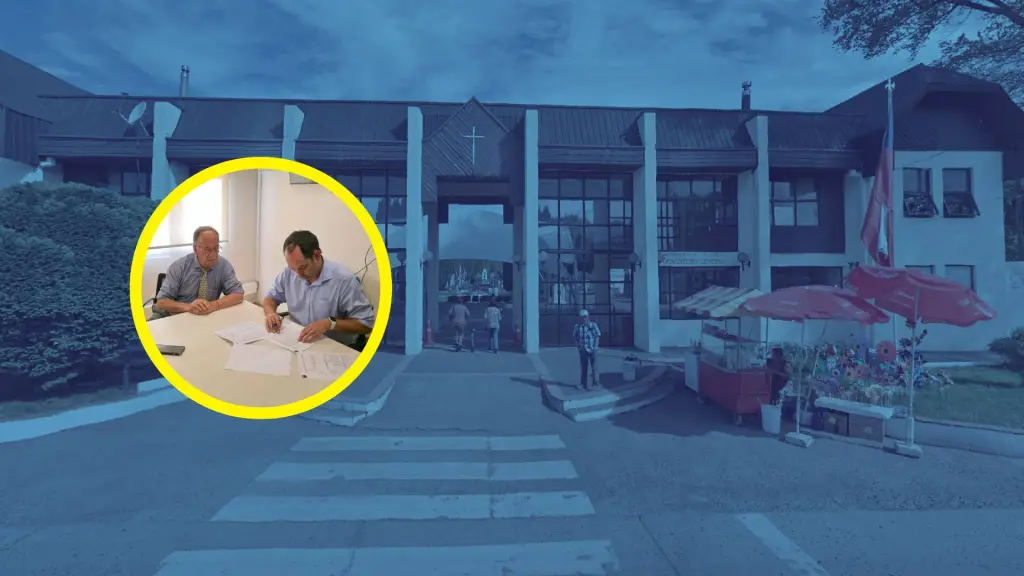 La cita con representantes de la Subdere consideró la posibilidad de adquirir un predio para responder a futuras necesidades de la comuna., Google Maps; Municipalidad de Los Ángeles