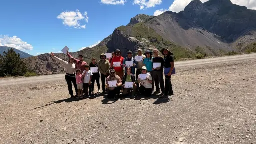 Realizan capacitación geológica con clases en sala y recorrido en terreno en Antuco