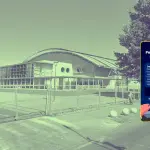 El recinto deportivo funcionará durante marzo como alternativa para realizar el trámite vehicular en la comuna., Google Maps; Municipalidad de Los Ángeles