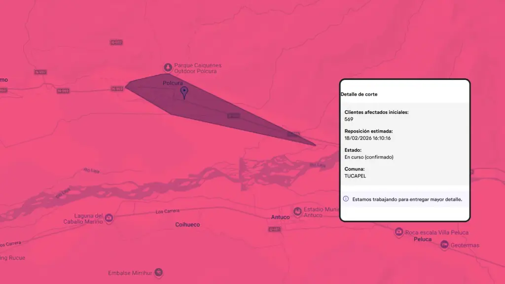 El evento figura como confirmado en el mapa de la compañía., Frontel