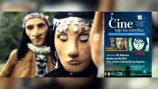 Cine al aire libre en Los Ángeles: exhibirán obras sobre identidad y cosmovisión mapuche