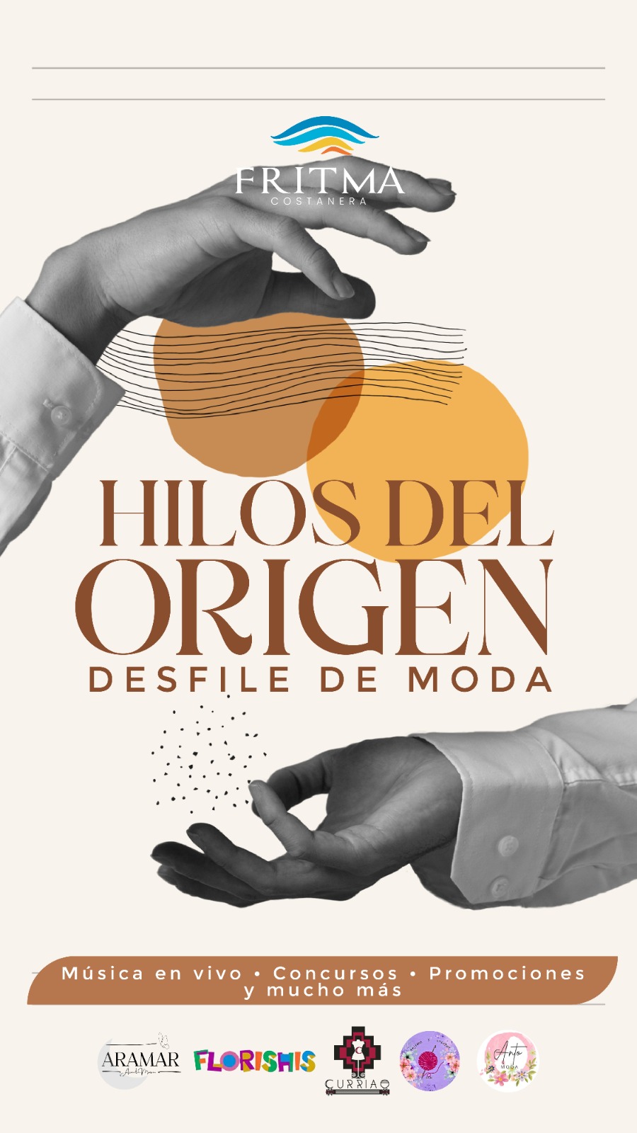 Afiche oficial de Hilos del Origen / Cedida