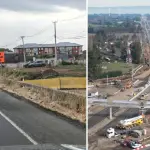 La conexión entre la Ruta 5 Sur y el sector Pata de Gallina forma parte del acceso urbano a Los Ángeles de la Ruta Nahuelbuta., La Tribuna