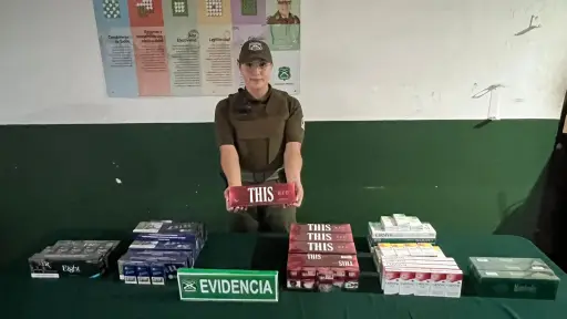 En Cabrero detienen a ladrón de cable de cobre sustraído en Lautaro