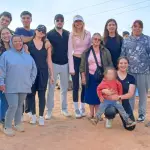 La jornada solidaria tuvo lugar en el sector Villa Alegre de Penco. , Cedida