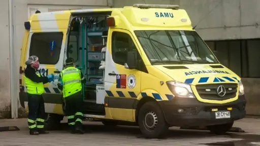 Accidente de tránsito en ruta 5 sur cerca de Cabrero