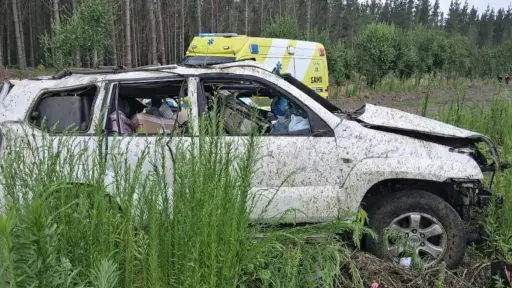 Accidente de tránsito se registró en ruta 5 sur cerca de Cabrero