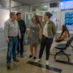 Comisión de salud de Los Ángeles en visita a terreno, DCS Los Ángeles