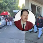 Honores institucionales marcaron la ceremonia realizada el lunes, con responso en el cuartel de Almirante Latorre y posterior traslado del cortejo hasta el Cementerio General de la ciudad., Cuerpo de Bomberos de Los Ángeles