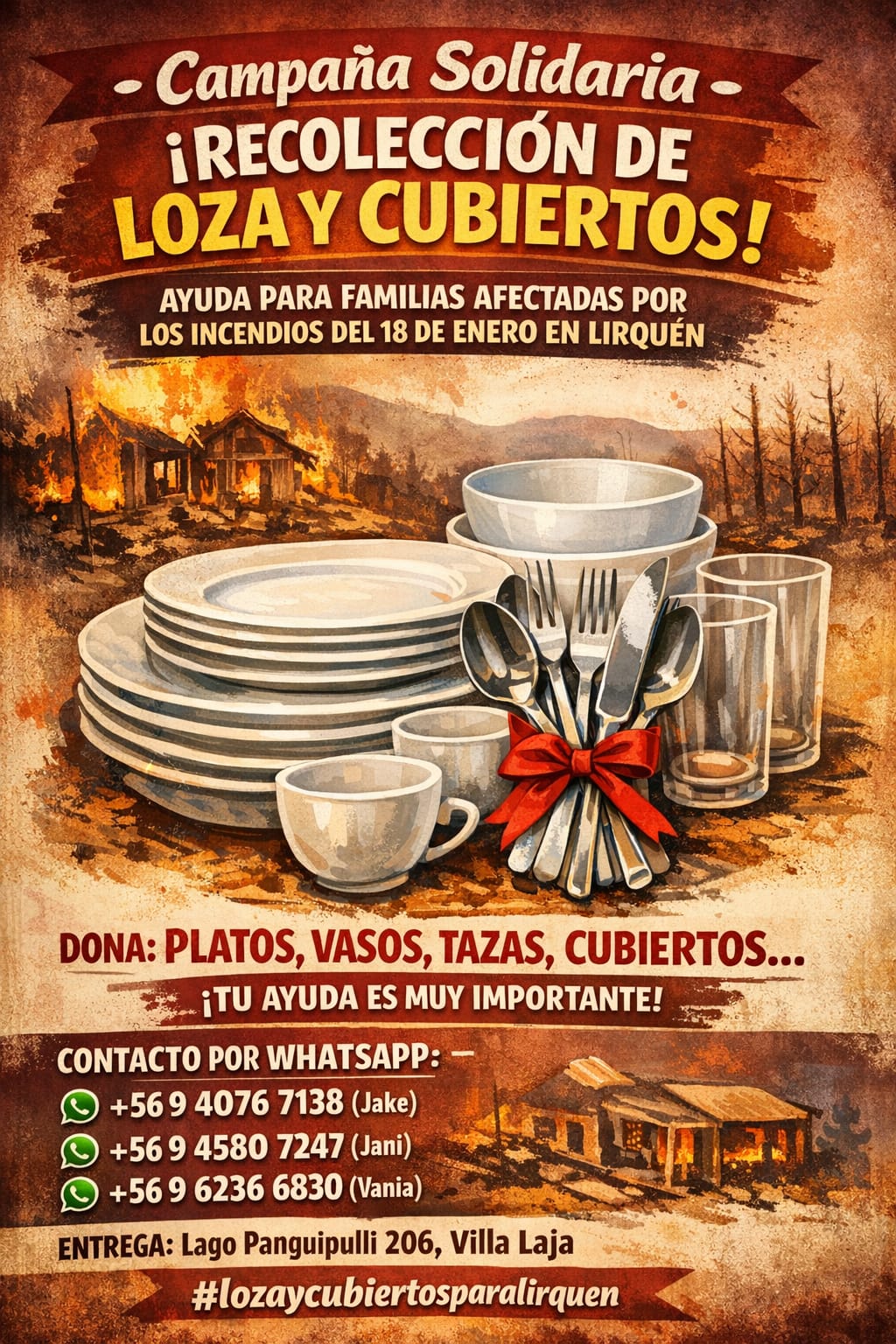 Campaña solidaria Loza / Villa Laja