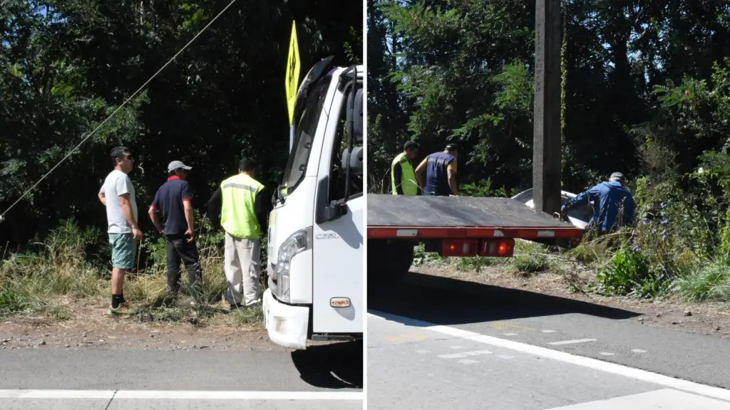 Adulto mayor se quedó dormido al volante y terminó dentro de una zanja en Los Ángeles, Diario La Tribuna