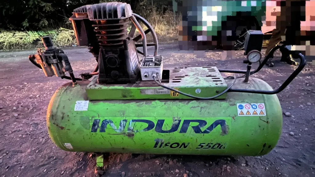 Compresor recuperado, Carabineros Biobío