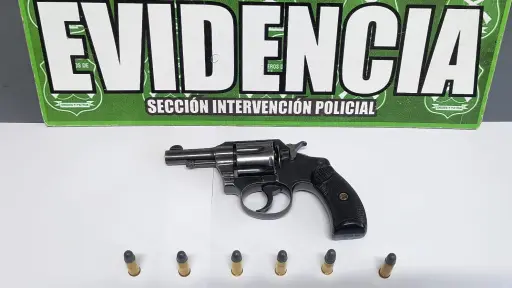 Carabineros detiene a sujeto con arma de fuego en Los Ángeles