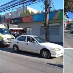 Personal del SAMU atendió a los lesionados en la intersección de Colo Colo con Valdivia, en el centro de Los Ángeles., La Tribuna