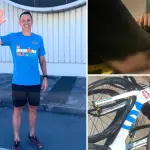 El deportista presentó lesiones de carácter grave luego del atropello ocurrido el 23 de febrero del año pasado., Cedidas