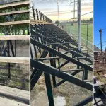 Inician esperadas obras de reconstrucción en recinto deportivo de Los Ángeles, Diario La Tribuna